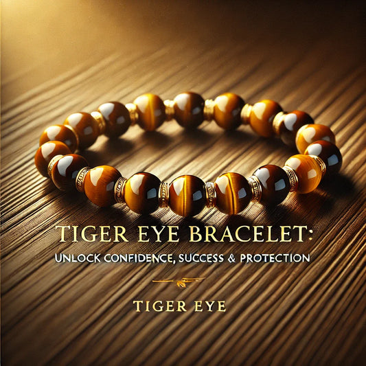 Tiger Eye Gemstone Bracelet: Unlock Confidence, Success & Protection