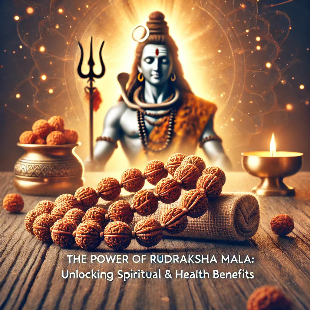 The Power of Rudraksha Mala: Unlocking Spiritual & Health Benefits